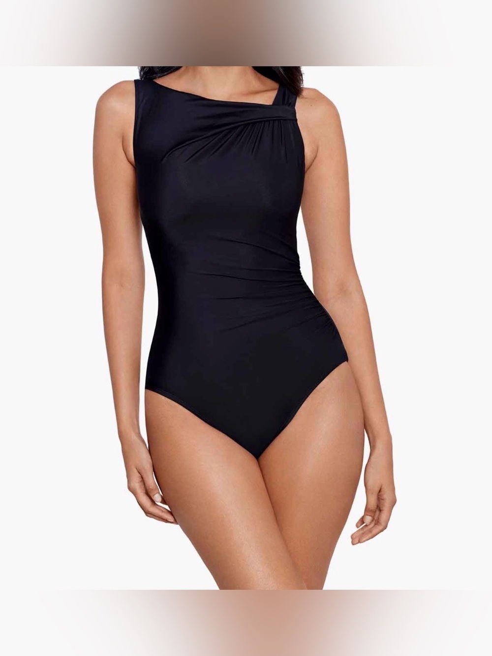 Miraclesuit Avra Black One Piece Swimsuit